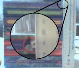 The Harry Potter Books (in Dutch) make up 19.8 cm of fiction.