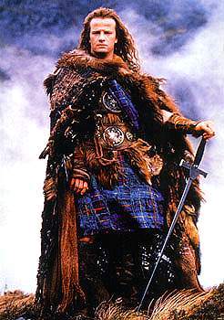 Connor MacLeod of the Clan MacLeod (Christopher Lambert)