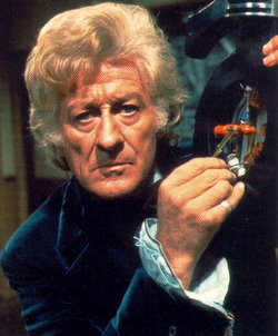 Jon Pertwee as the Third Doctor