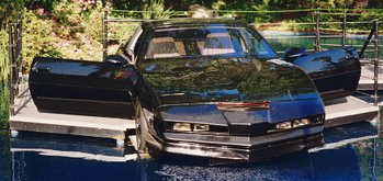 KITT on display at Universal Studios