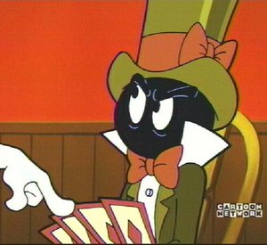 Marvin the Martian on Duck Dodgers