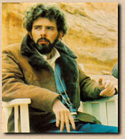 George Lucas shooting A New Hope in 1976.