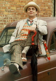 Sylvester McCoy as the Seventh Doctor