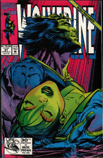 Mariko's death. Art by Marc Silvestri.